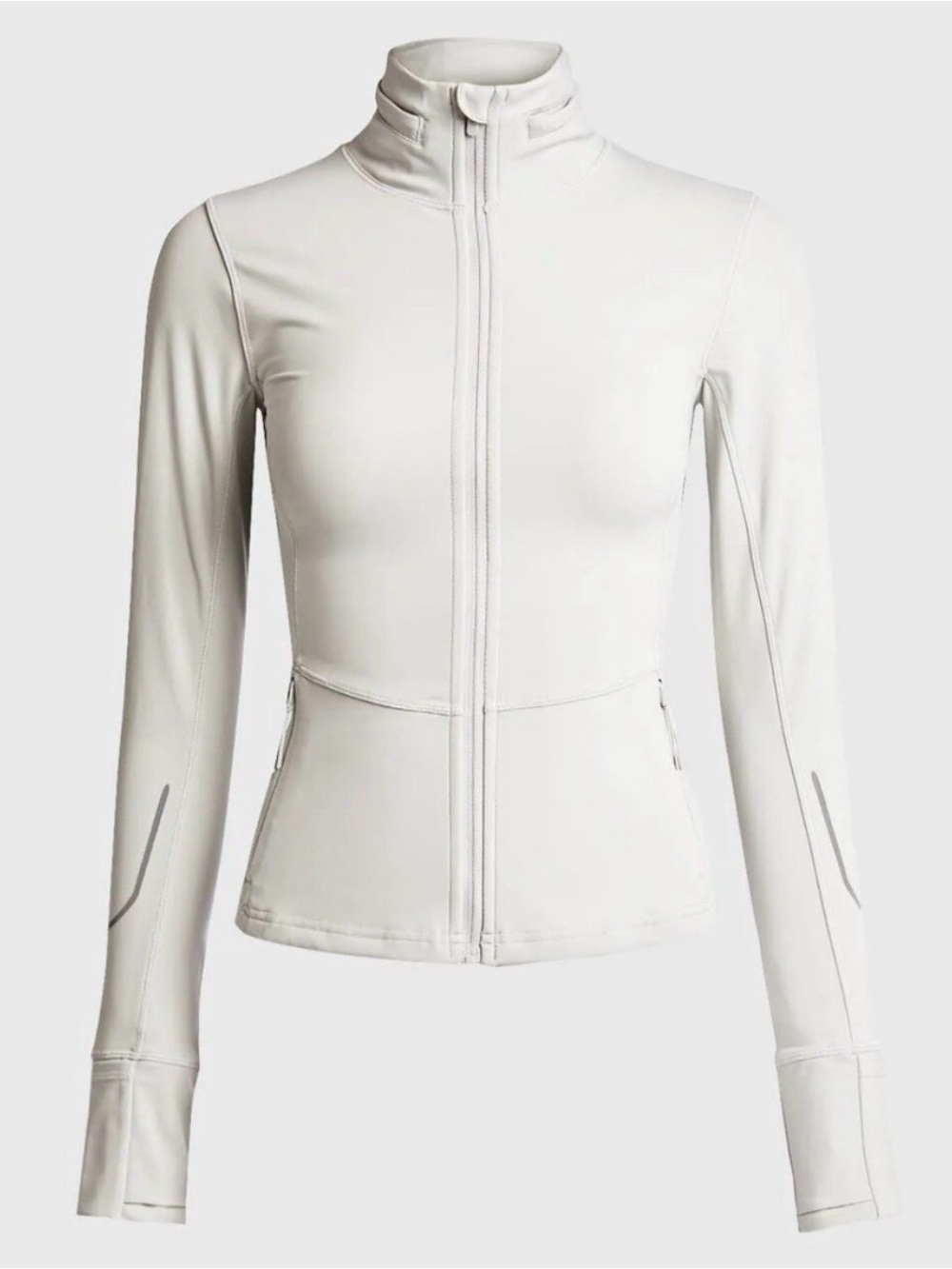 Lululemon Women's Nulux Reflective Running Jacket Vapor Sz 0